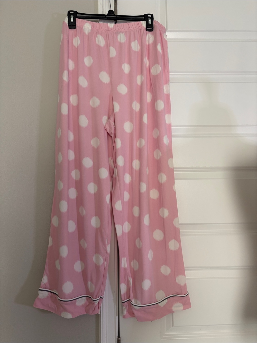 Simply Vera Vera Wang Pink Polka Dot Kids Sweatpants